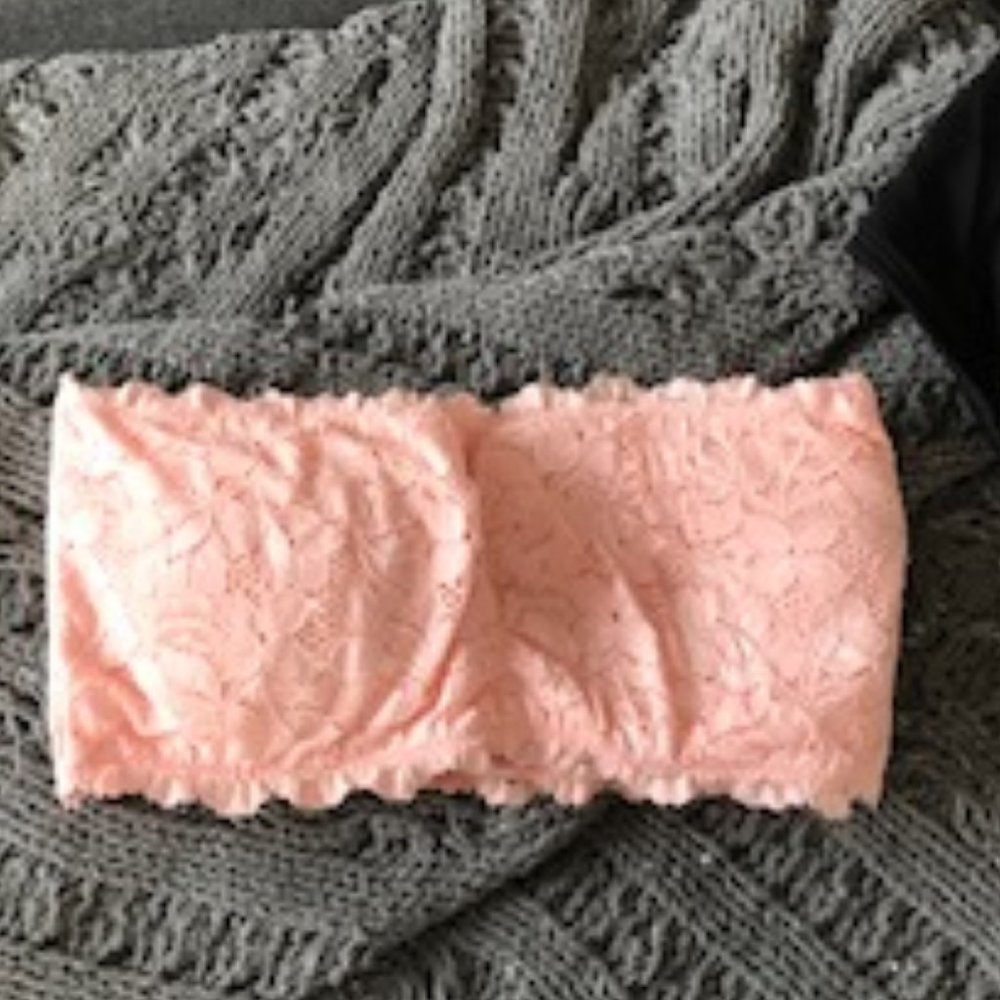 Pink Lace Bandeau